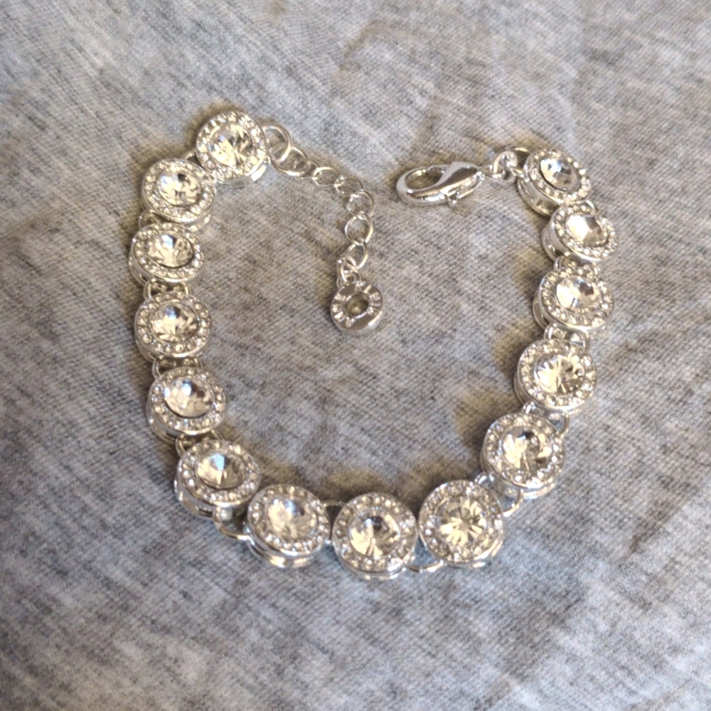 Anne Klein Crystal pave bracelet